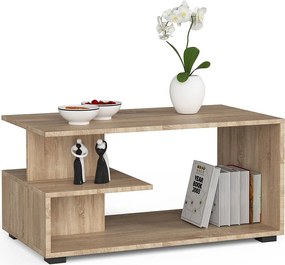 Stolik kawowy AKORD PIN Dąb Sonoma 90 cm kolor Dąb Sonoma mat 90x51x45 cm