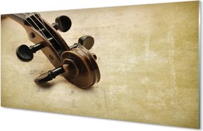 Szkło Ozdobne do Kuchni Nuty i Struny Gitary