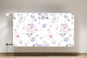 Magnes dekoracjny na kaloryfer Pastelowe kwiaty