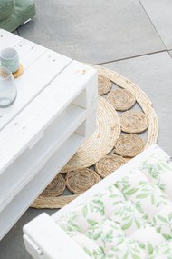 Dywan do salonu okrągły w stylu boho, Ø 80 cm