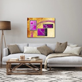 Obraz abstrakcji (70x50 cm)