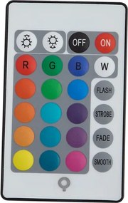 Lampa stołowa biała 50 cm z LED, ściemnialna, IP54, ładowalna - Baby Whale