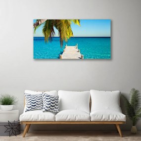 Obraz drukowany na płótnie Most Wiszący nad Zatoką