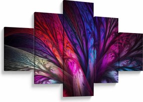 Abstrakcyjny obraz drzewa (125x70 cm)