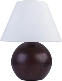 Drewniana lampka do sypialni wenge - S226 B9-D77