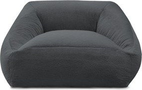 Ciemnoszary worek do siedzenia z imitacji futra Lilibet – Bobochic Paris