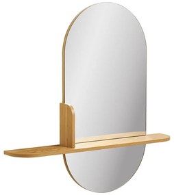 Lustro z półką ścienne 92x94,5 cm Barco – House Nordic