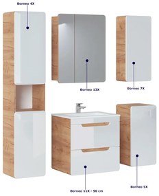 Szafka Lazienkowa Z Lustrem F3-H33