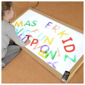 Masterkidz zestaw literek i cyferek alfabet montessori