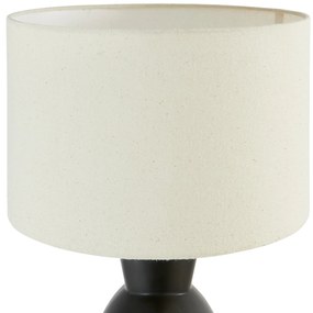Lampa stołowa z ceramiczną podstawą YULIA, wys. 59 cm