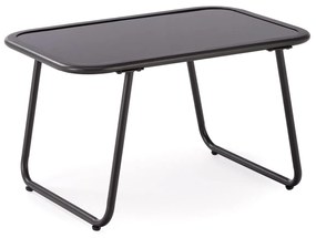 HUDSON Zestaw ogrodowy HUDSON sofa, 2 fotele, ława, popielaty nowoczesny