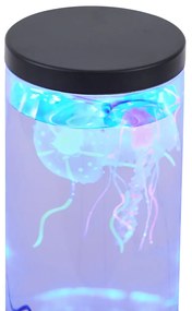 Lampa z rurką bąbelkową czarna 30 cm z LED RGB - Dweller Nowoczesny Oswietlenie wewnetrzne