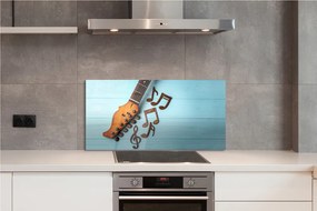 Szklany Panel Akordy na Gitarze