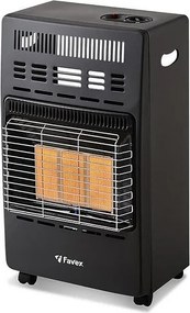 Dodatkowe Ogrzewanie Podczerwieni na Gaz Butanowy KERN - Zapłon Piezo - 40 m² - 3 Poziomy Mocy