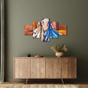 Obraz - tancerz, obraz olejny (125x70 cm)