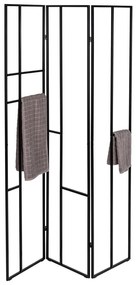 Czarny metalowy parawan Shakto – Wenko