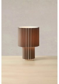 Szara lampa stołowa z tekstylnym kloszem (wysokość 32 cm) Catis – Markslöjd