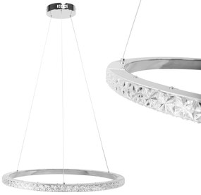 LAMPA WISZĄCA LED MS010-CP 59cm Chrom