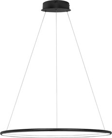 Pojedyncza lampa wisząca Ledowe Okręgi No.1 In 60 cm