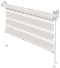Biała roleta dzień i noc 97x150 cm Zebra – Gardinia