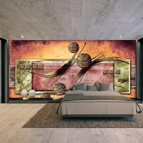 Fototapeta - Abstrakcja, afrykańska inspiracja (196x136 cm)