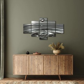 Obraz kropli wody (125x70 cm)