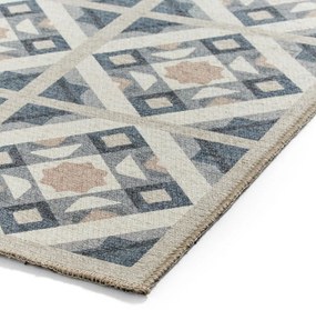 Szaro-kremowy chodnik odpowiedni do prania 61x170 cm Victoria Orange – Think Rugs