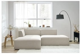 Beżowy narożnik modułowy (lewostronny/w kształcie litery L) Megeve – Bobochic Paris