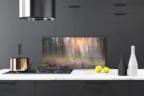 Panel nad blat kuchenny Leśny Ogród W Rozkwicie