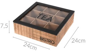 Herbaciarka Bistro, 24 x 24 x 7,5 cm