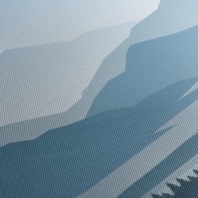 Obraz - Góry oczami grafika (125x70 cm)