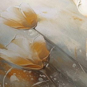 Obraz - Malowanie tulipanów (125x70 cm)