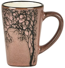 Jasnoróżowe kamionkowe kubki na espresso zestaw 4 szt. 100 ml Hela – Villa Collection