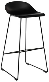 Czarny minimalistyczny hoker loft - Mirva