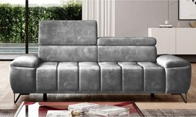 Sofa kanapa PALLADIO z elektrycznym systemem rozkładania siedziska regulowane zagłówki WERSAL