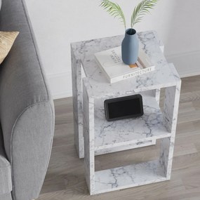 Szafka nocna Lonie Carrara Marble