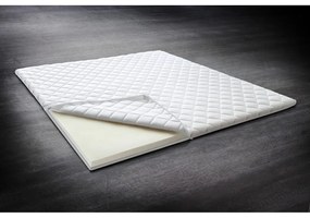 Średnio twardy piankowy topper na materac 160x200 cm – Meise Möbel