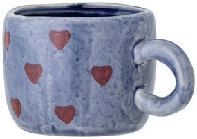 Niebieska kamionkowa filiżanka na espresso 115 ml Nini – Bloomingville Mini