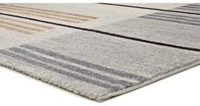 Jasnoszaro-kremowy dywan 80x150 cm Craft – Universal