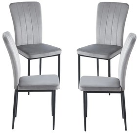 Zestaw 4 Krzese Bioba