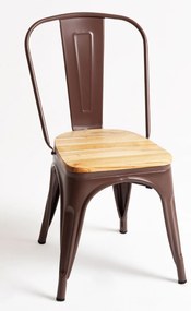 Krzeso z naturalnego drewna Torix