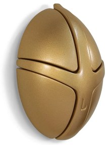 Ścienny plastikowy haczyk w kolorze złota Tick – Spinder Design