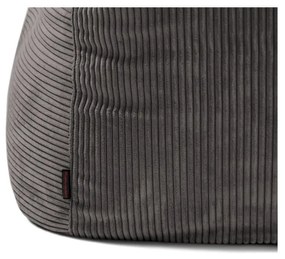 Czarny sztruksowy worek do siedzenia Sofa Seat Lounge – SLOWDOWN