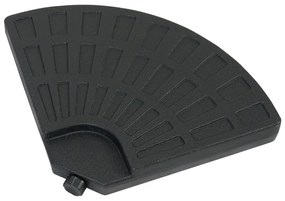 Czarna podstawka na parasol ogrodowy Bonami Essentials, ø 100 cm