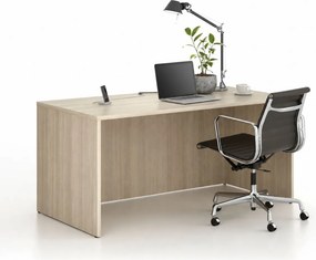 Biurko FRAME, 160x80 cm, dąb naturalny