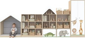 Zestaw mebli żłobkowo-przedszkolnych Blox Nature 4