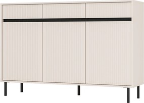 Komoda OSTIA - Beżowy / 149 cm / 3 szuflady