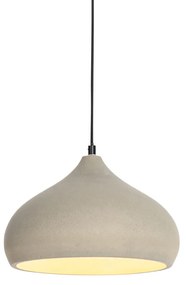 Nowoczesna betonowa lampa wisząca - Nick Nowoczesny Oswietlenie wewnetrzne