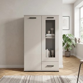 Komoda ALBANO 80 cm do Salonu Sypialni z Szufladą Kaszmir