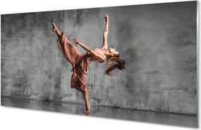 Panel nad Blat Kuchenny Kobieta z Długimi Włosami w Tańcu